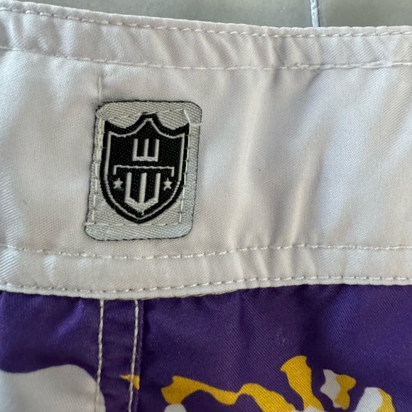 Wes & Willy LSU swim trunks - Picture 4 of 4